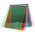 thumbnail image 4 of Miangastore 9pcs Light Diffuser Sheets Translucent Colored Light Gels Light Gel Filter Sheets, 4 of 9