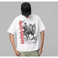thumbnail image 2 of Iron Maiden - Trooper Jumbo Print Unisex T-Shirt - White - Small, 2 of 6