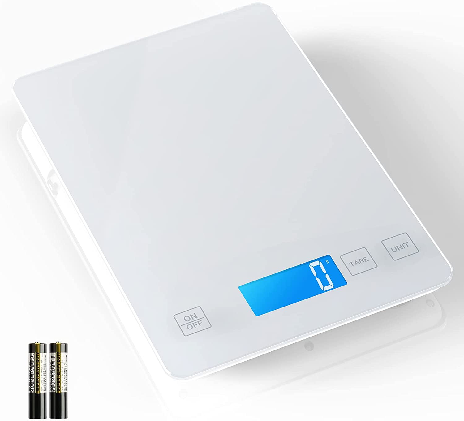 10KG/22LBS Digital Mini Pet Kitchen Food Scale Large LCD w/ Measuring Tape  Ruler