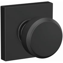 Schlage F10-Bwe-Col Bowery Passage Door Knob Set - Black