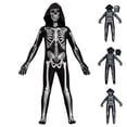 thumbnail image 4 of Halloween padre hijo a juego niños ropa con capucha esqueleto 3D Cosplay disfraz cuerpo medias fiesta Fridja  nalpqowj25736, 4 of 9