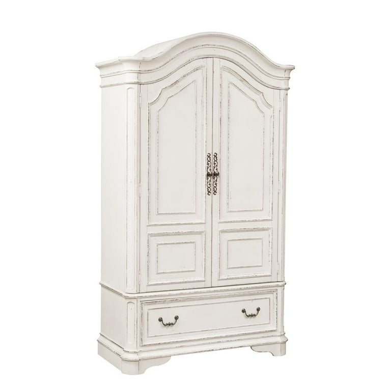 Magnolia Manor White Armoire