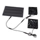 thumbnail image 5 of Kit de ventilador de Panel Solar de 10W, ventilador de escape doble con energía Solar resistente a la intemperie, montado en la pared para gallineros, invernaderos y cobertizos, 5 of 8