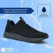 Shoes For Crews Everlight, Mens Slip Resistant Work Shoes, Water Resistant, Black