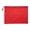 Red, variant on Orange A5 Zippered Mesh Organizer, 23x17cm Multi-Use Pouch for Pens, Cosmetics, and Travel, Lightweight and Easy to Carry, 1pc