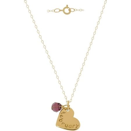 Simply Gold Amethyst Crystal Swarovski E