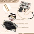 thumbnail image 3 of FORMRS Women Crossbody Purse with Chain Strap Vegan Leather Shoulder Handbag, Beige Deer, 3 of 7