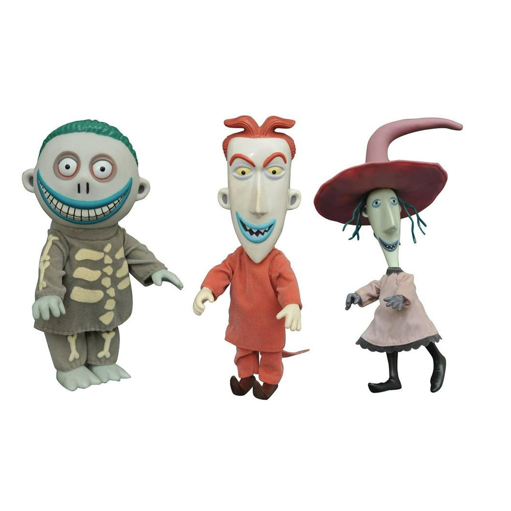 Nightmare Before Christmas Lock Shock and Barrel DLX Doll Set (Other ...