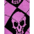 thumbnail image 3 of Okbabeha Women Gothic Knitted Vest, Skeleton and Argyle Printed Pattern Tops, 3 of 8