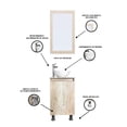 thumbnail image 4 of Gabinete De Baño Para Lavabo Con Espejo Decorativo GISLA, 4 of 6