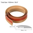 thumbnail image 2 of Unique Bargains Floor Transition Strip 3.3Ft 1 Meter Self Adhesive for Height 3mm Light Brown, 2 of 6