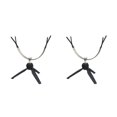 thumbnail image 1 of Justharion Metal Clamp On Fishing Rod Holder Bracket Rack Device for Canoe Raft Kayak Secure and Reliable U-shaped 2Set, 1 of 6
