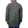 thumbnail image 3 of Panda Uniform by HeedFit Men's 31" Lab Coat Custom Fit, S, Grey, 3 of 6