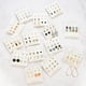thumbnail image 4 of 6 Pares Moda Mujer Chica Oreja Stud Pendientes Delicados Regalo de Joyería, 4 of 7