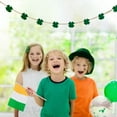 thumbnail image 7 of St. Patrick's Day Decorations,2PCS Felt Shamrocks Wood Bead Garland Banner for St. Patrick's Day Decor,132cm/52inch, 7 of 7