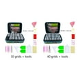 thumbnail image 4 of PENGXIANG 30/40 Slots With Accessories Tools Kits Storage Box Durable For Birthdays Anniversaries Valentine‘s Day Gift Carry Case, 4 of 11