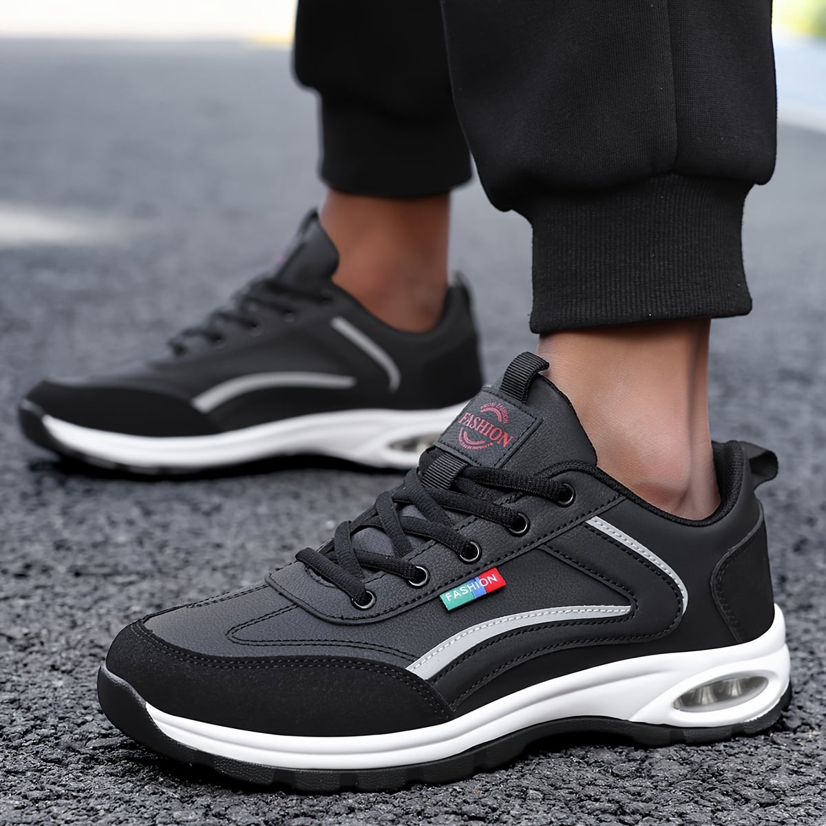[sneakers] Men'S Athletic Casual Shoes with Air Cushioning, Comfortable And Outdoor Hiking And Lightweight for Driving, Leisure, Training,