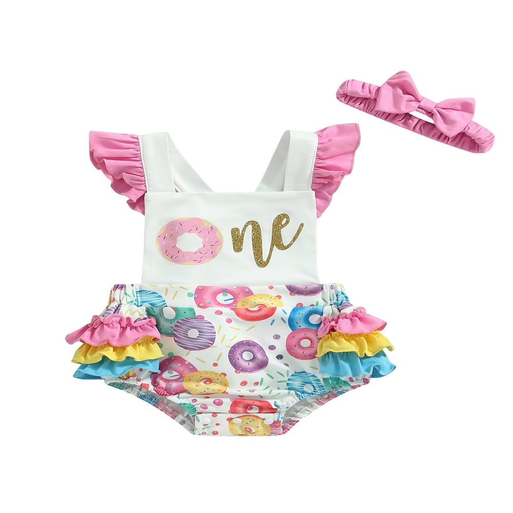 Donut first birthday outfit discount