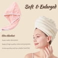 thumbnail image 5 of Glow Wrap Towel with Straps, 27.56 * 63in Chic Cache GlowWrap, Sexy Open Back Wearable Bath Towel,Ultra-Absorbent & No Slipping for Women Spa/Vacation (Red/White Stripes), 5 of 6