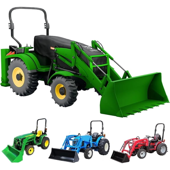 1Pc 420D Compact Utility Tractor Cowling Cover for John Deere Kubota Mahindra