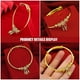thumbnail image 4 of Girls Bracelet Dream Catcher Bracelet for Teen Girls Valentine's Day Golden Zinc Alloy Elegant Decoration 2Pack, 4 of 5