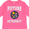 thumbnail image 4 of Inktastic Future Astronaut Outerspace Rocket Boys or Girls Long Sleeve Toddler T-Shirt, 4 of 5