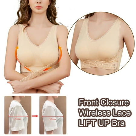 

Wenasi Sexy Lace Bralette Cross Side Buckle Push Up Bras Lingerie for Women