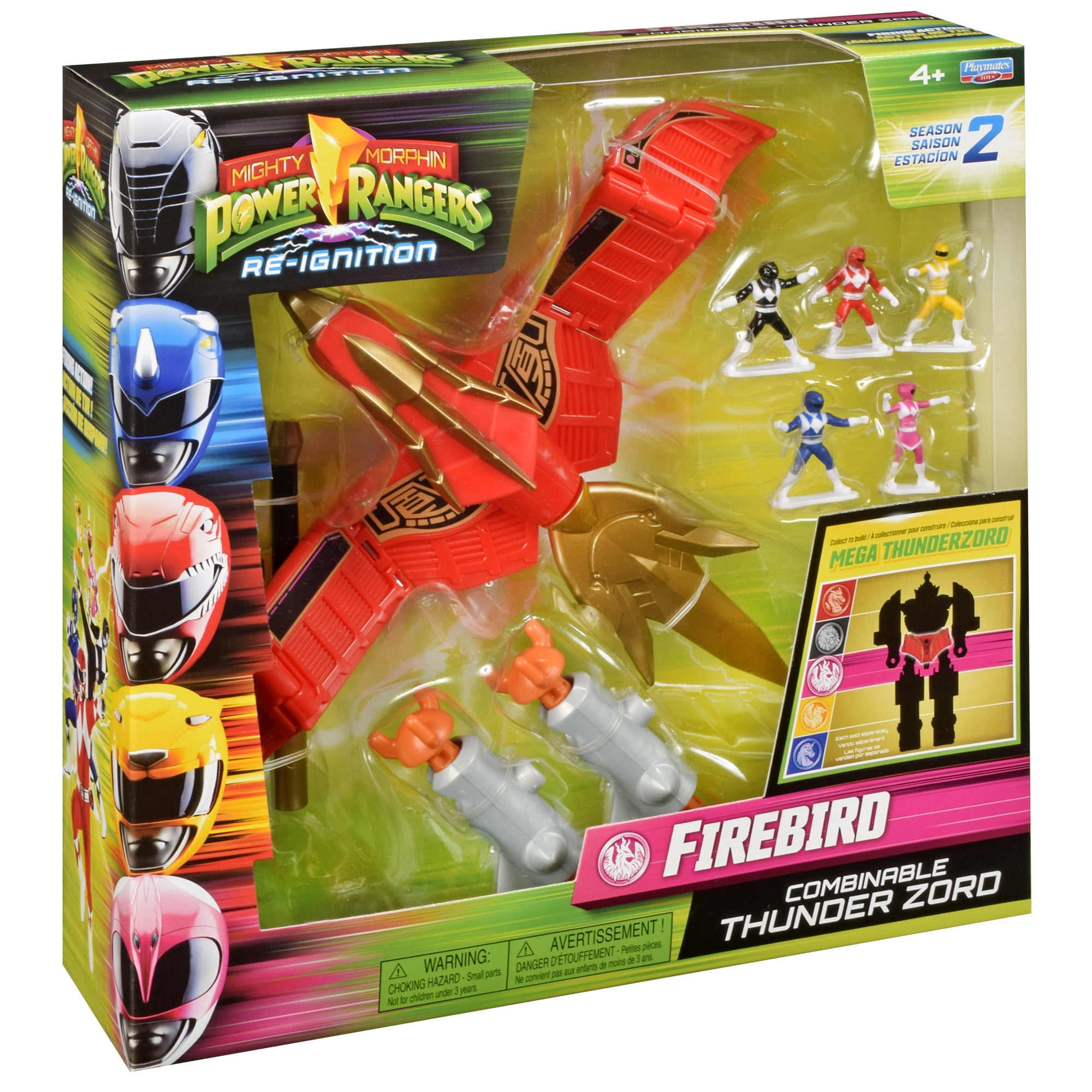 Mighty Morphin Power Rangers: Re-Ignition - Firebird Combinable Thunderzord S2