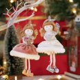 thumbnail image 2 of Christmas Plush Angel Girl Dolls Ornaments Xmas Tree Pendant Hanging Decoration For Home New Year Decor Supplies 2024 Kids Gifts, 2 of 5