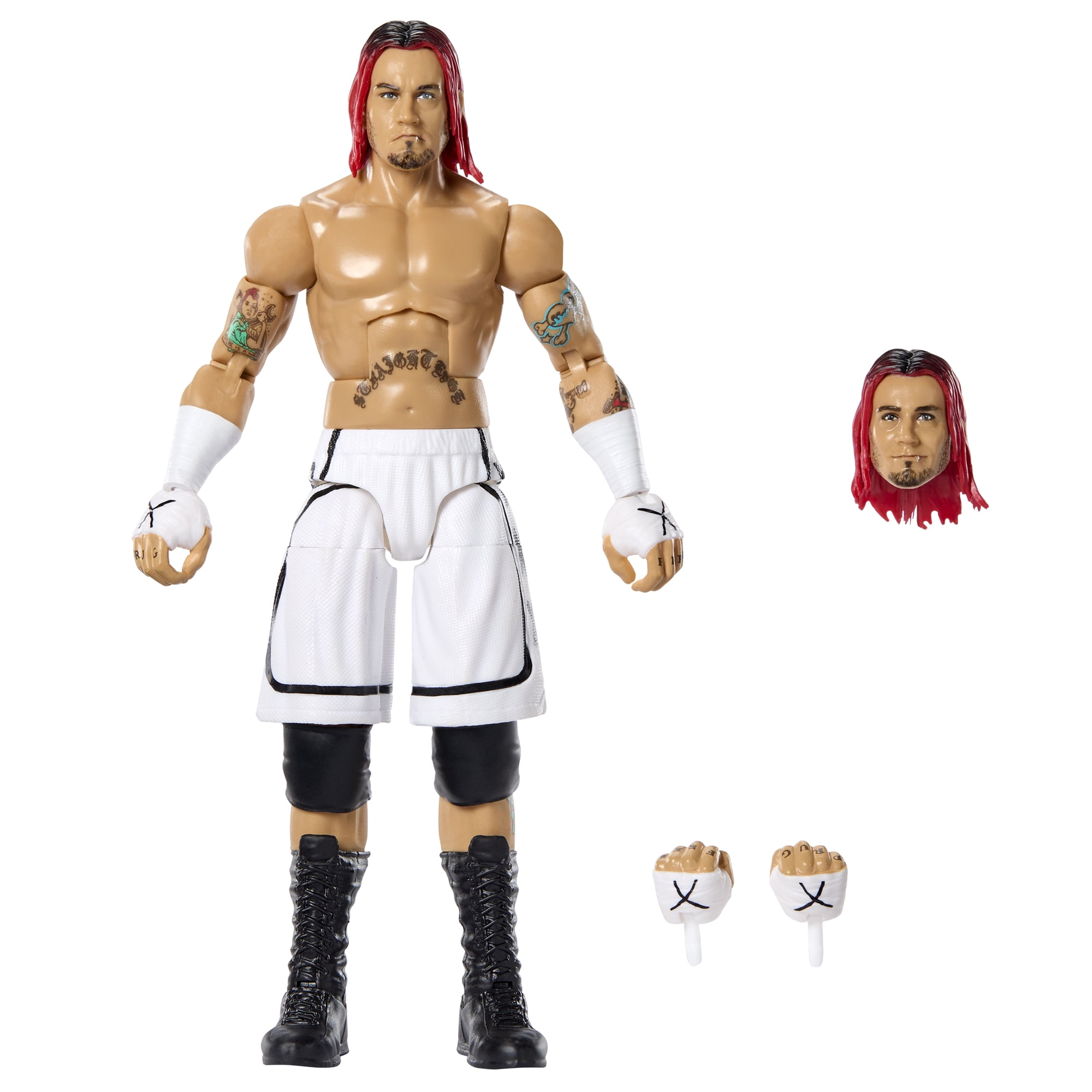 CM Punk (Shorts) - WWE 2026 Defining Moments (Wave 1) Ringside Exclusive Mattel WWE Toy Wrestling Action Figure