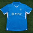 thumbnail image 1 of Maillot Classique à Manches Courtes Bleu Été 24-25 Saison Napoli-m, 1 of 2