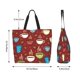 thumbnail image 5 of Easygdp Coffee Cups Bolsas Tote para Mujer, Bolsos de Hombro para Viaje, Bolsos de Mano de Gran Capacidad para Compras y Trabajo, 5 of 8
