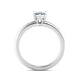 thumbnail image 2 of Brig Jewel 14K White Gold Plated Engagement Ring - 1.5 Ct Asscher Cut Moissanite - Unique Proposal Ring for Women - Ideal Gift for Unforgettable Memories - A Timeless Expression of Love, 2 of 4