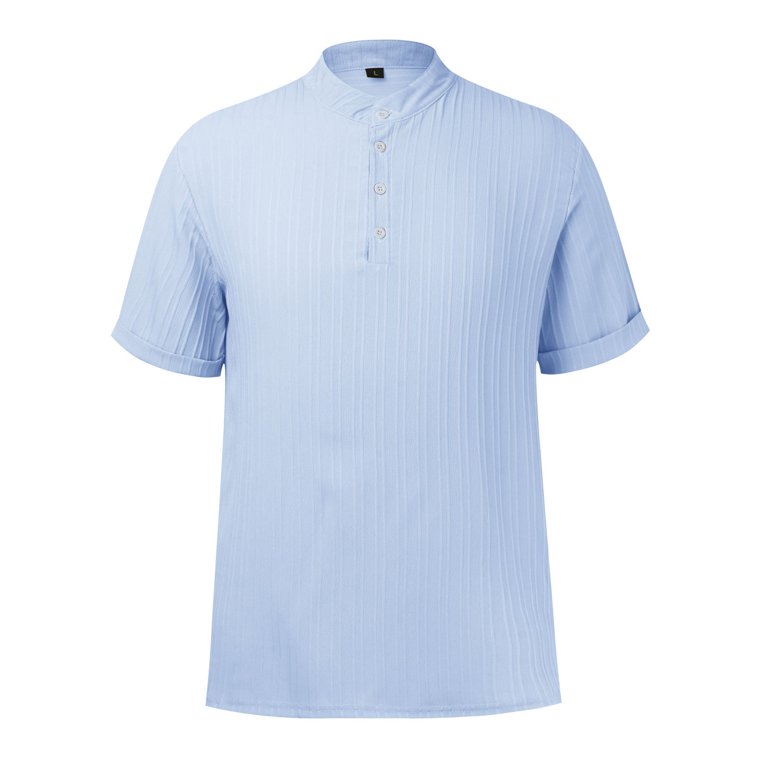 dress shirts for short necks Buy Men's Shirts Plain Round Neck Online