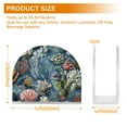 thumbnail image 4 of Yayeee Napkin Holder for Table Set of 2 Kitchen Paper Tissue Organization, Sea Plants Pattern, 4 of 8