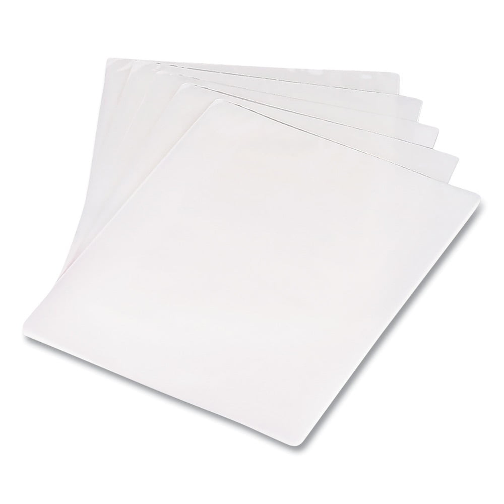 Universal UNV84624 9 in. x 11.5 in. 5 mil Laminating Pouches - Gloss Clear (100/Pack)