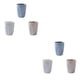 thumbnail image 2 of Taza de enjuague Billuyoard 400ml vasos portátiles baño plástico Azul, 2 of 6