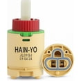 thumbnail image 1 of HJ-40 (JL01GJ) Hain-Yo, Huntington Brass, Vima Decor Faucet Cartridge Replacement - 40mm Diameter Shower Cartridge - Easy Installation, 1 of 8