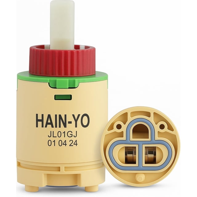 HJ-40 (JL01GJ) Hain-Yo, Huntington Brass, Vima Decor Faucet Cartridge Replacement - 40mm Diameter Shower Cartridge - Easy Installation