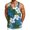 Royal Blue, variant on Hawaiian Palm Tree Graphic Tank Tops for Men Summer Cut Off Workout Sleeveless Shirts Big and Tall Beach Vacation Tops Casual Crewneck Tanks