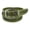 Olive Green, variant on CTM Leather Western Embossed Belt with Removable Buckle