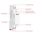 thumbnail image 4 of Din Rail Impulse Relay, Stable Ac0.09-3Va/Dc0.05-1.7W Impulse Relay, Small Volume For Wire And Mount 18Mm Width, 4 of 8
