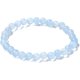 thumbnail image 4 of Pulsera de jade natural y teñido blanco, elástica, con cuentas de jade, imitación de aguamarina, redonda, multicapa., 4 of 4
