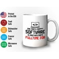 thumbnail image 3 of Progammer Mug White 11oz - One Man‘s Crappy Software - Programmer Programming Coding Software Developer, 3 of 7