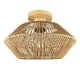 thumbnail image 3 of Lámpara colgante de techo LED de ratán tejido, lámpara decorativa, lámpara de para cocina, , apartamento, decoración del hogar, 3 of 9