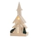 thumbnail image 1 of Casa navideña brillante Pueblo de nieve navideño Manualidades para casas Navidad brillante 19x40cm, 1 of 9