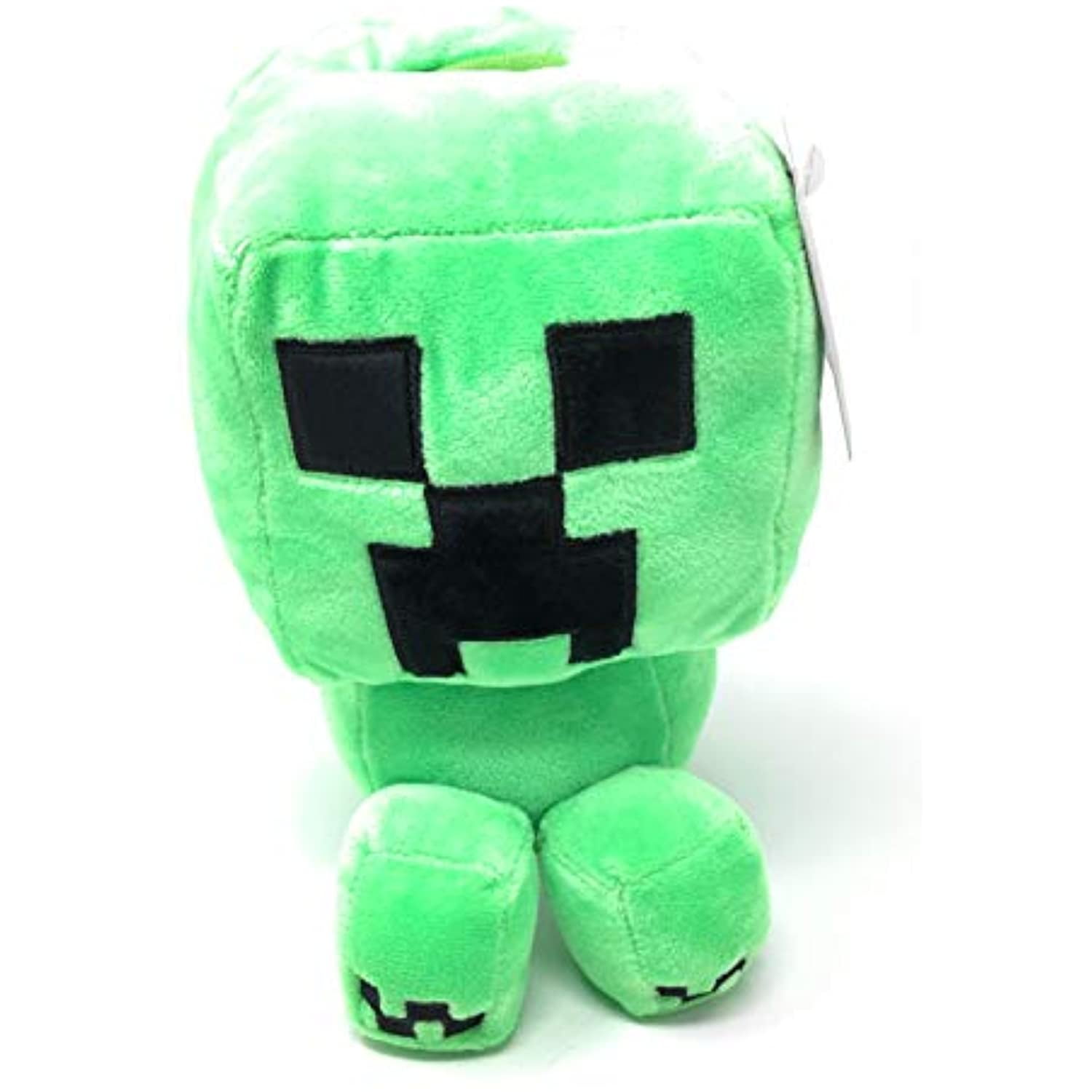 Minecraft Creeper Plush Piggy Bank, Microfiber, Green, Mojang