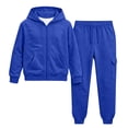 thumbnail image 5 of Kids Fall Clothes Long Sleeve Crewneck Sweatshirt Top Casual Pants Set Infant Winter Outfits, 5 of 5