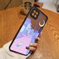 thumbnail image 3 of Funda mate para OPPO A97 A96 A95 A94 A93 A92 A78 A74 A73 A72 A57 A55 A54 4G 5G funda Anime japonés pintado a mano paisaje de casa, 3 of 5