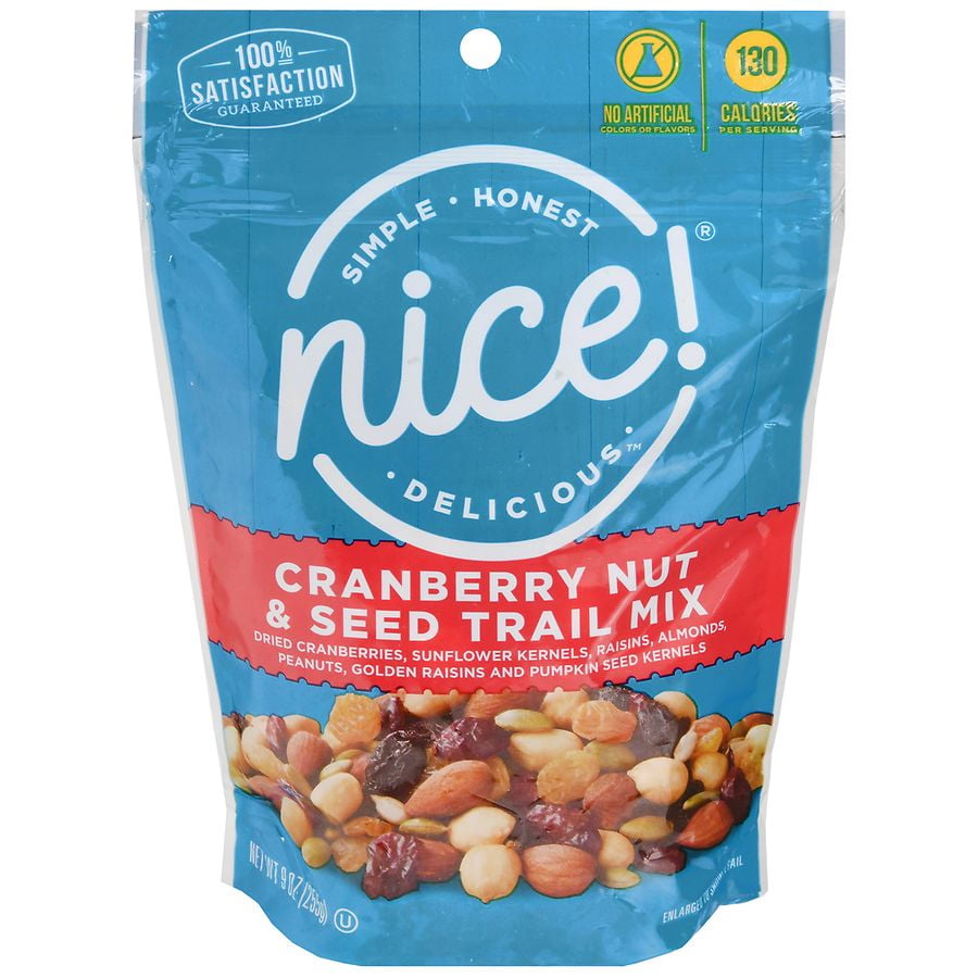 Nice! Trail Mix Cranberry Nut & Seed 9.0oz
